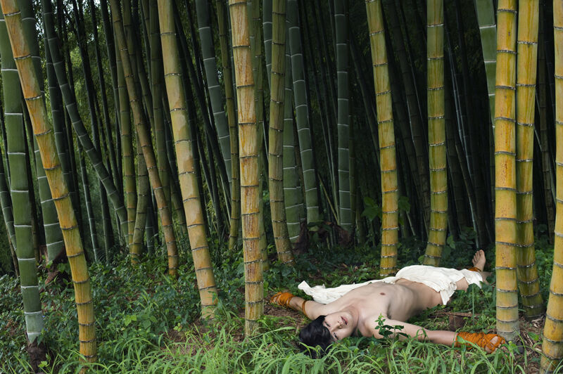 2038517734 Ba7Df592 Boy Lyinginthe Bamboo Forest2 Cphotography2 C150X100Cm2 C2010