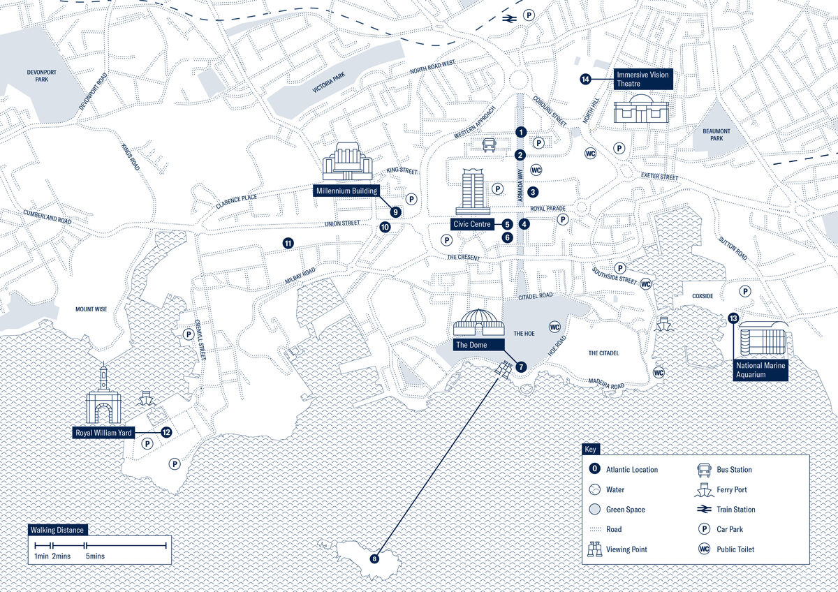 Atl Plymouth Map