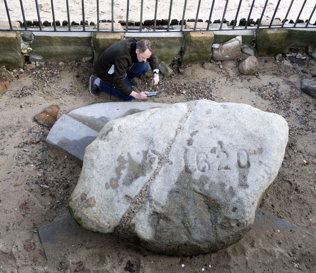 Tommy Stockel 3 D Scanning The Plymouth Rock 1